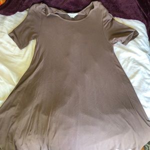 Grayish Purple Dress
